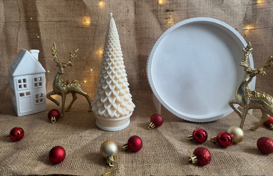 Candle and Dish Set.