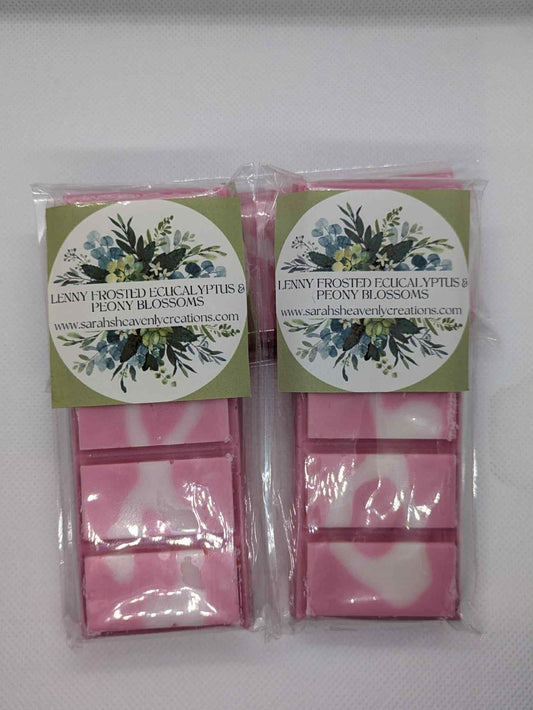 Lenny Frosted Eucalyptus & Peony Blossom wax melt