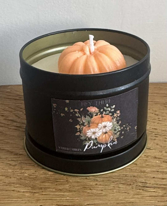 Hey there pumpkin candle