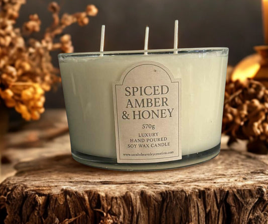 Luxury 3-Wick Soy Candle – 570g